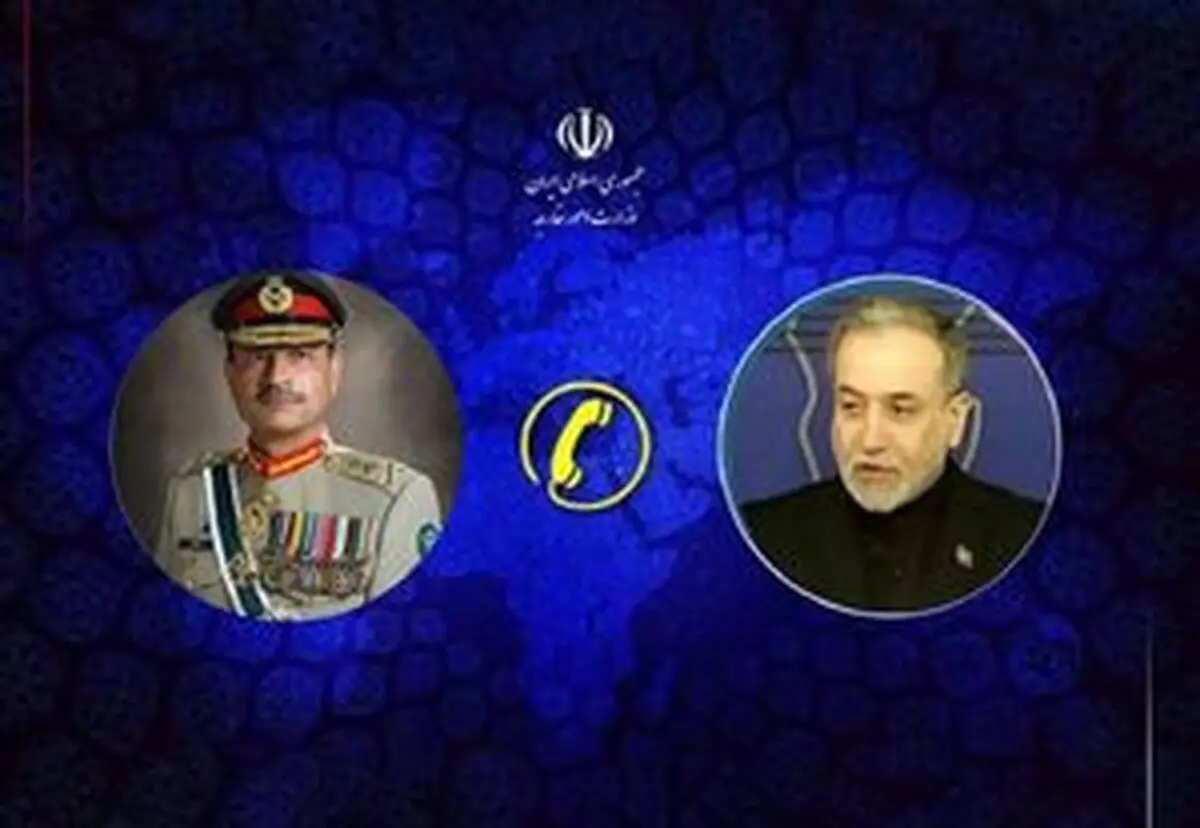رایزنی عراقچی با فرمانده ارتش پاکستان