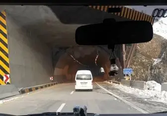 قطعه یک آزادراه تهران-شمال زیر بار ترافیک رفت