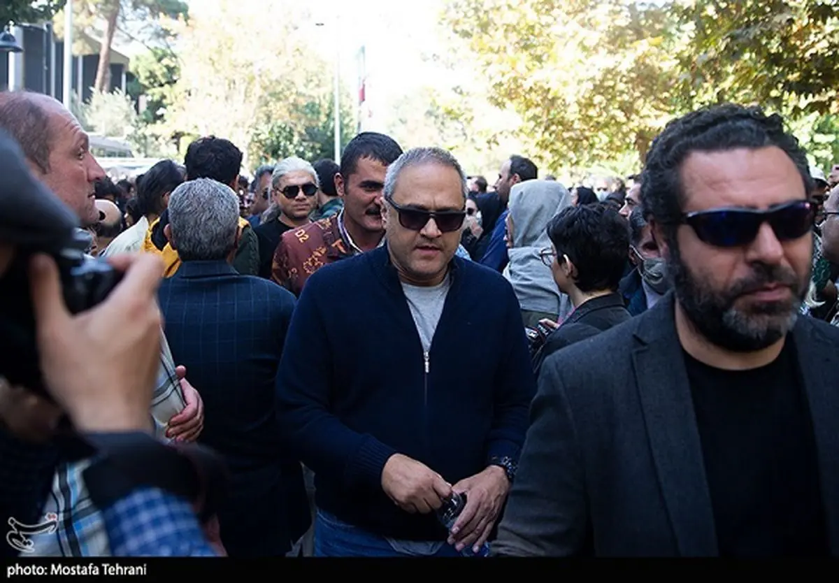 رامبد جوان هم برای وداع آمد