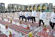 بزرگترین سفره افطار جهان اسلام در کجا پهن می شود؟/تصاویر