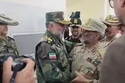 حضور ۲ فرمانده ارشد نظامی ایران در سیستان+فیلم