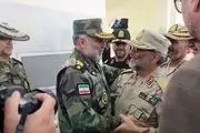 حضور ۲ فرمانده ارشد نظامی ایران در سیستان+فیلم