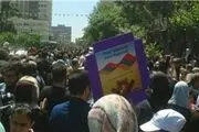 راهپیمایی ارامنه مقابل سفارت ترکیه در تهران برگزار شد
