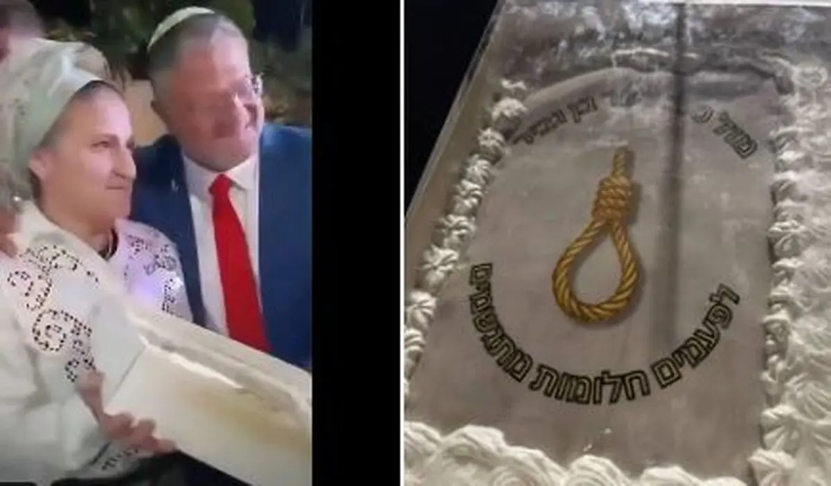 کیک تولد جنجالی بن‌گویر خبرساز شد