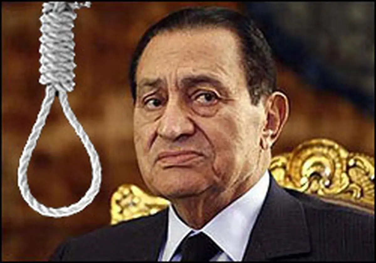 طناب دار بر گردن دیکتاتور مصر