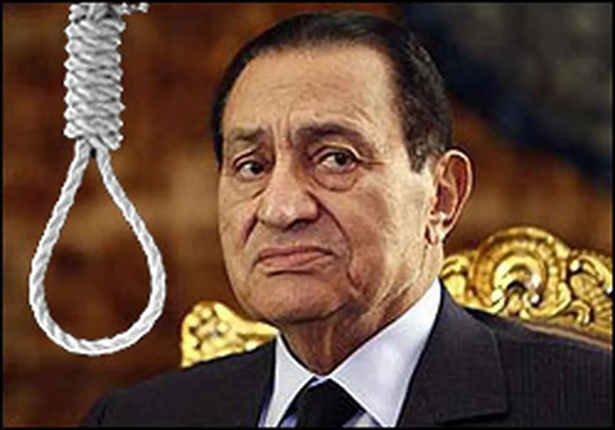 طناب دار بر گردن دیکتاتور مصر