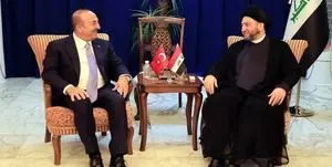 
دیدار وزیر خارجه ترکیه با سید عمار حکیم
