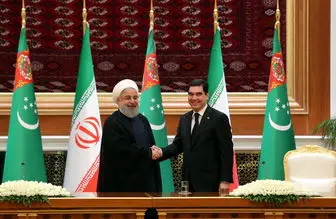 بیانیه مشترک روحانی و رئیس جمهور ترکمنستان/ تاکید بر گسترش روابط