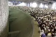 نخستین مرحله رمی جمرات در حال انجام است+فیلم