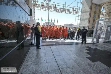 پاکبانان مشهدالرضا ميهمان حرم مطهررضوي (2)