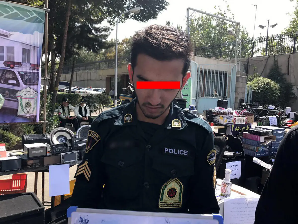 دستگیری مامور گشت ارشاد قلابی