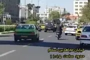 شلوغی خیابان‌های تهران از صبح تا ظهر امروز علی‌رغم طرح فاصله گذاری اجتماعی/ فیلم