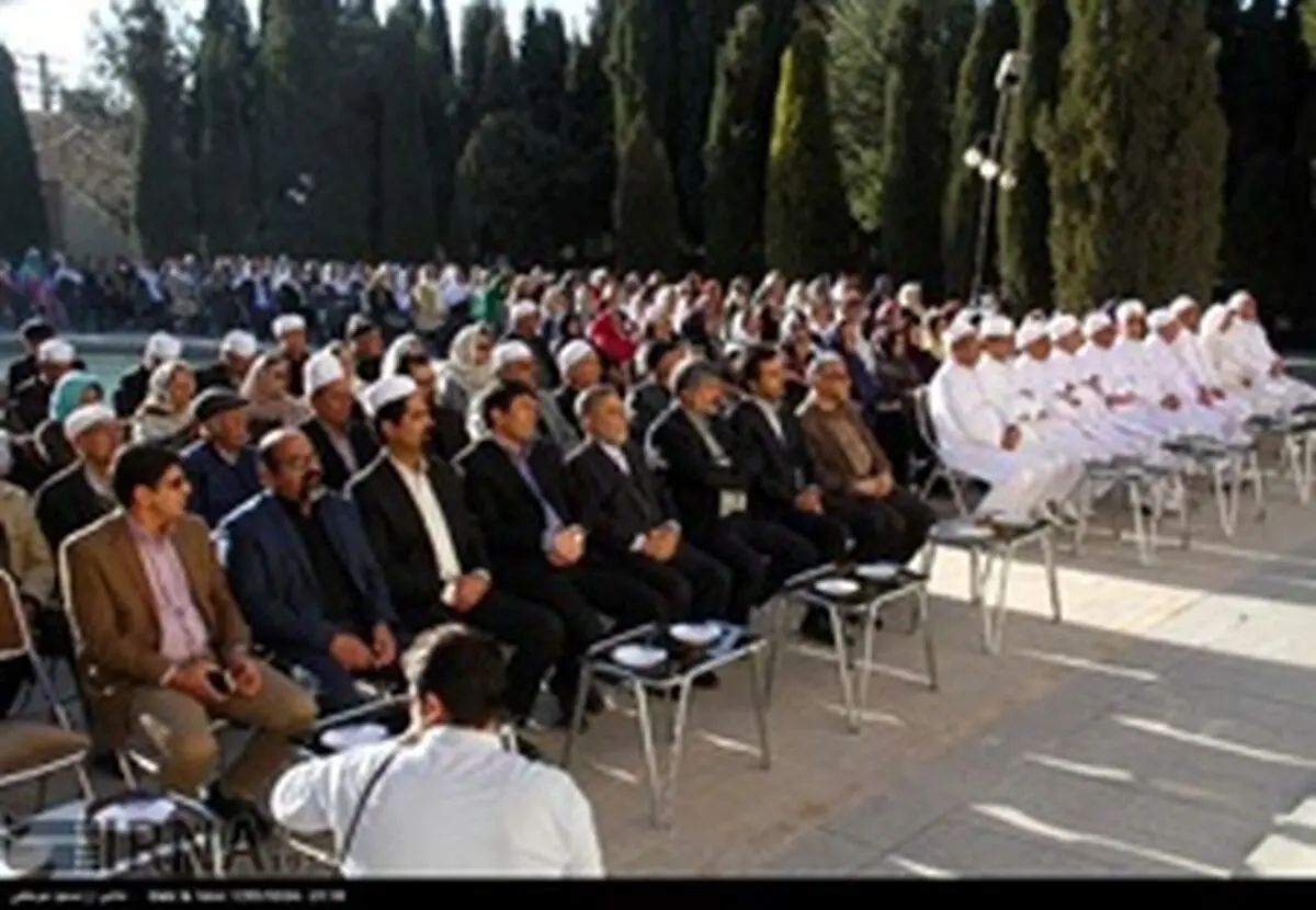 پُرسه زرتشتیان یزدی برای آیت‌الله هاشمی در آتشکده 