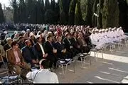 پُرسه زرتشتیان یزدی برای آیت‌الله هاشمی در آتشکده 