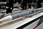 آزمایش موشک هوا به هوای جدید توسط ترکیه