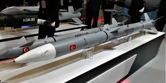 آزمایش موشک هوا به هوای جدید توسط ترکیه