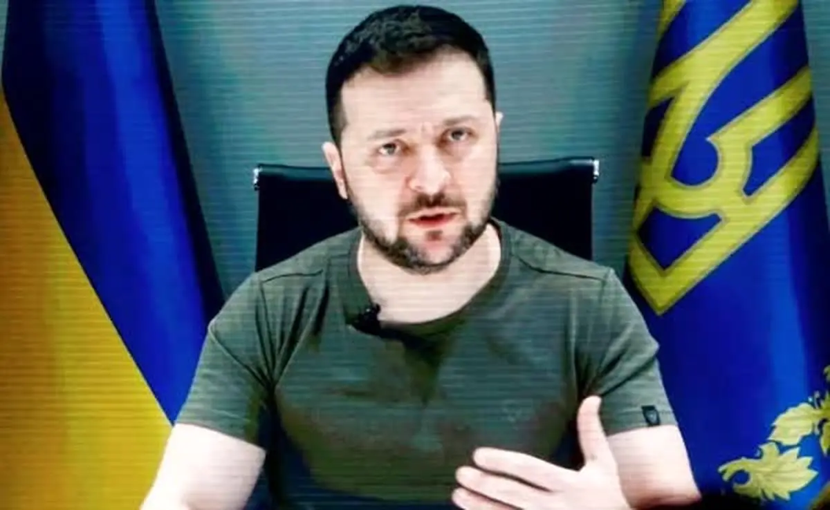زلنسکی بازیگر سناریوی آمریکایی