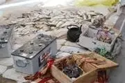 دستگیری ماهی‌گیران با شوکر برقی