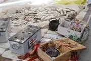 دستگیری ماهی‌گیران با شوکر برقی