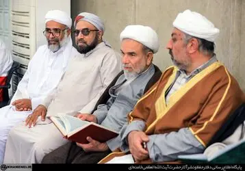 دیدار کارگزاران حج با رهبر معظم انقلاب