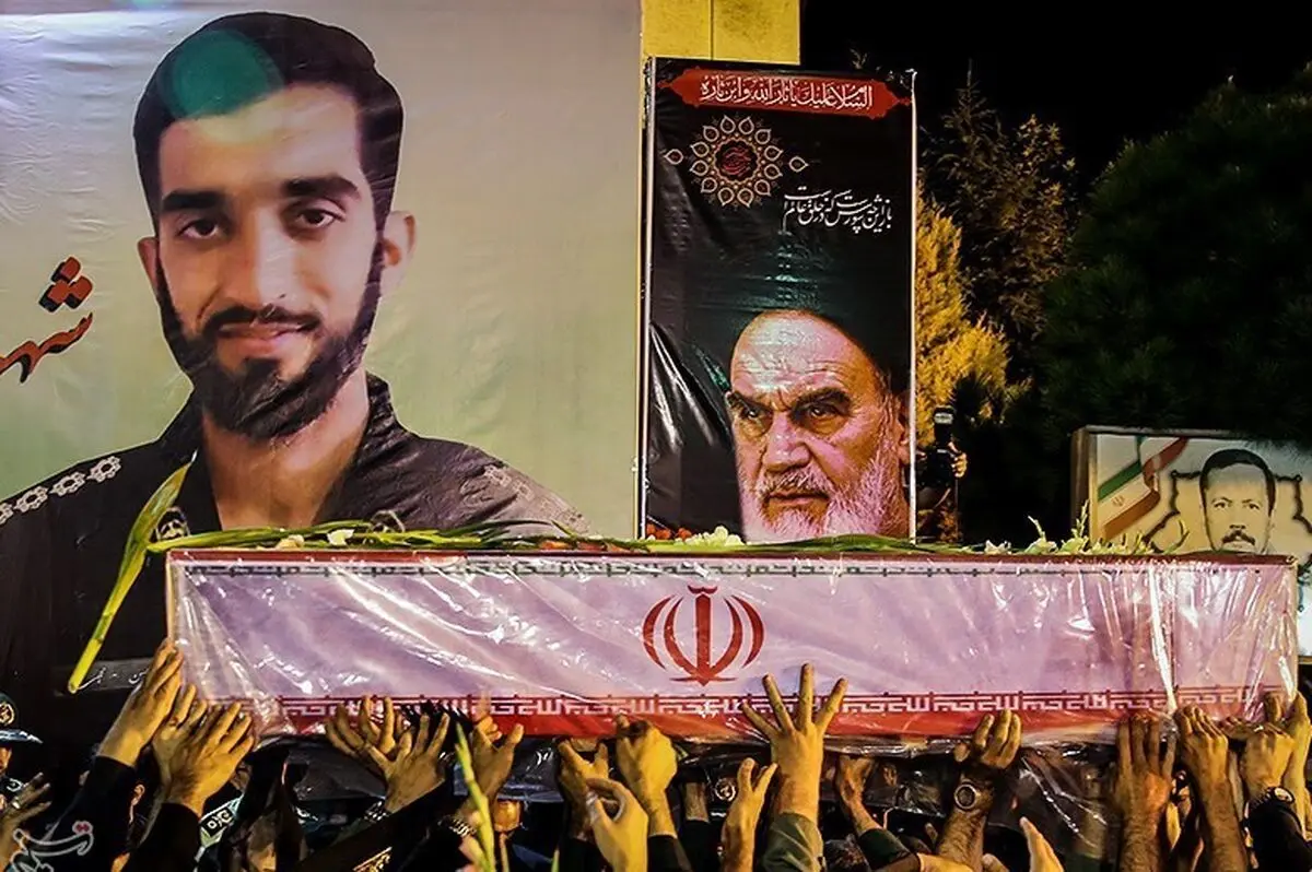 قدردانی سپاه از حضور حماسی مردم در مراسم تشییع شهید حججی 