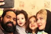 دختران رضا صادقی هم هنرمندند +عکس