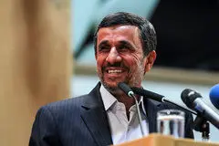 دیدار محمود احمدی‌نژاد با رییس‌جمهور منتخب
