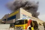 آتش‌سوزی گسترده در دبی