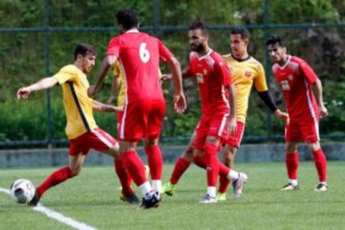 تمرین پرسپولیسی ها برای فرار از تله آفساید