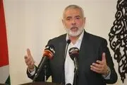 هنیه: جنایات اسرائیل با گذر زمان فراموش نمی‌شود