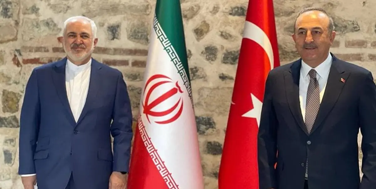 گفتگوی ظریف و چاووش اوغلو در استانبول 