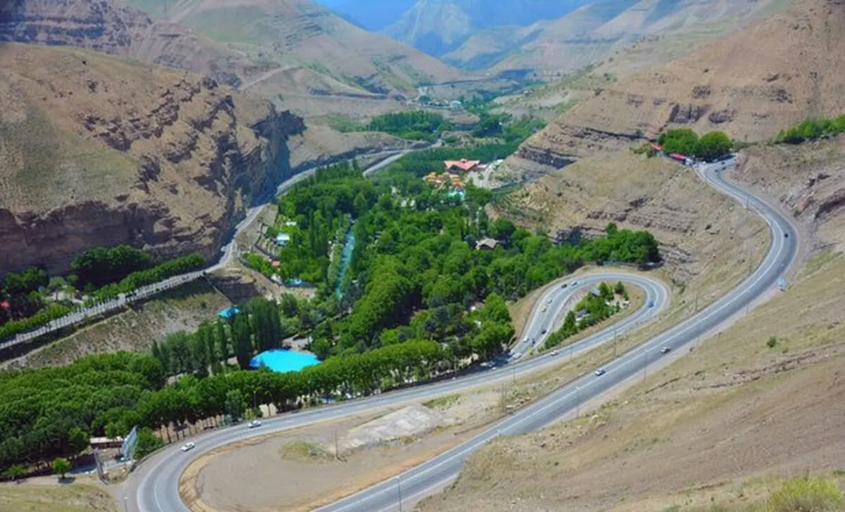 جاده چالوس یکطرفه می شود