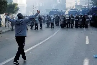 تظاهرات در الجزایر به خشونت کشیده شد