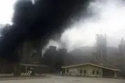 کارخانه سیمان شاهرود دچار حریق شد 
