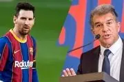 پاسخ قاطع رئیس بارسلونا در خصوص بازگشت مسی