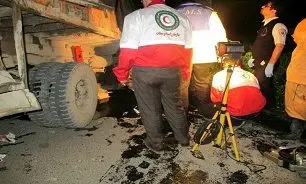 کامیون حمل زباله کارگر شهرداری را زیر گرفت 