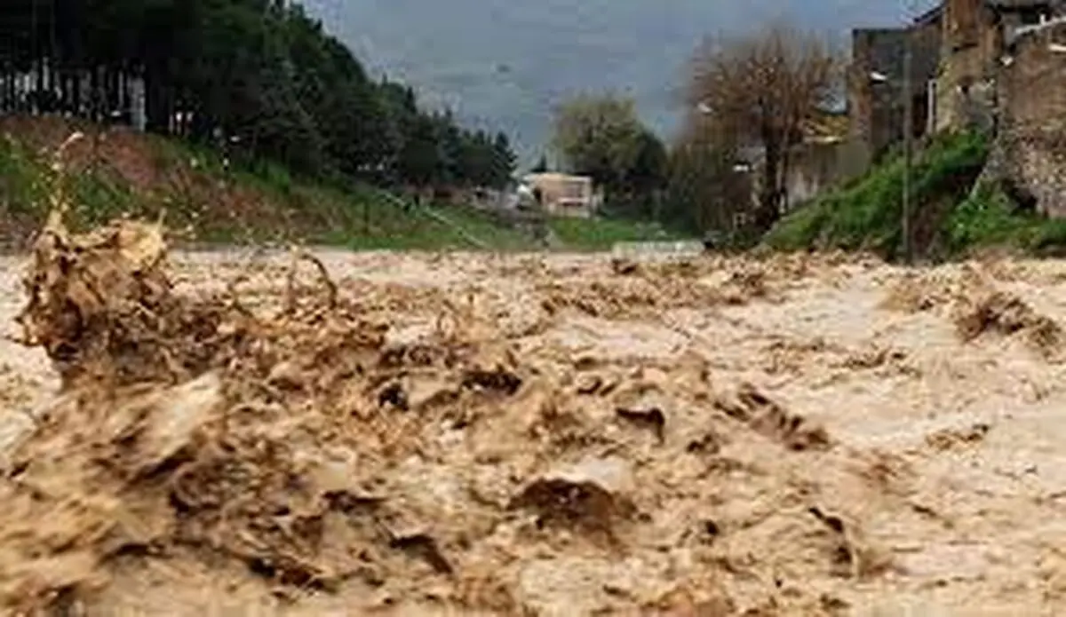 ۱۴ استان متاثر از سیل، آبگرفتگی و کولاک برف