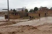 افرادی که از آب گل آلود در بروجرد ماهی گرفتند
