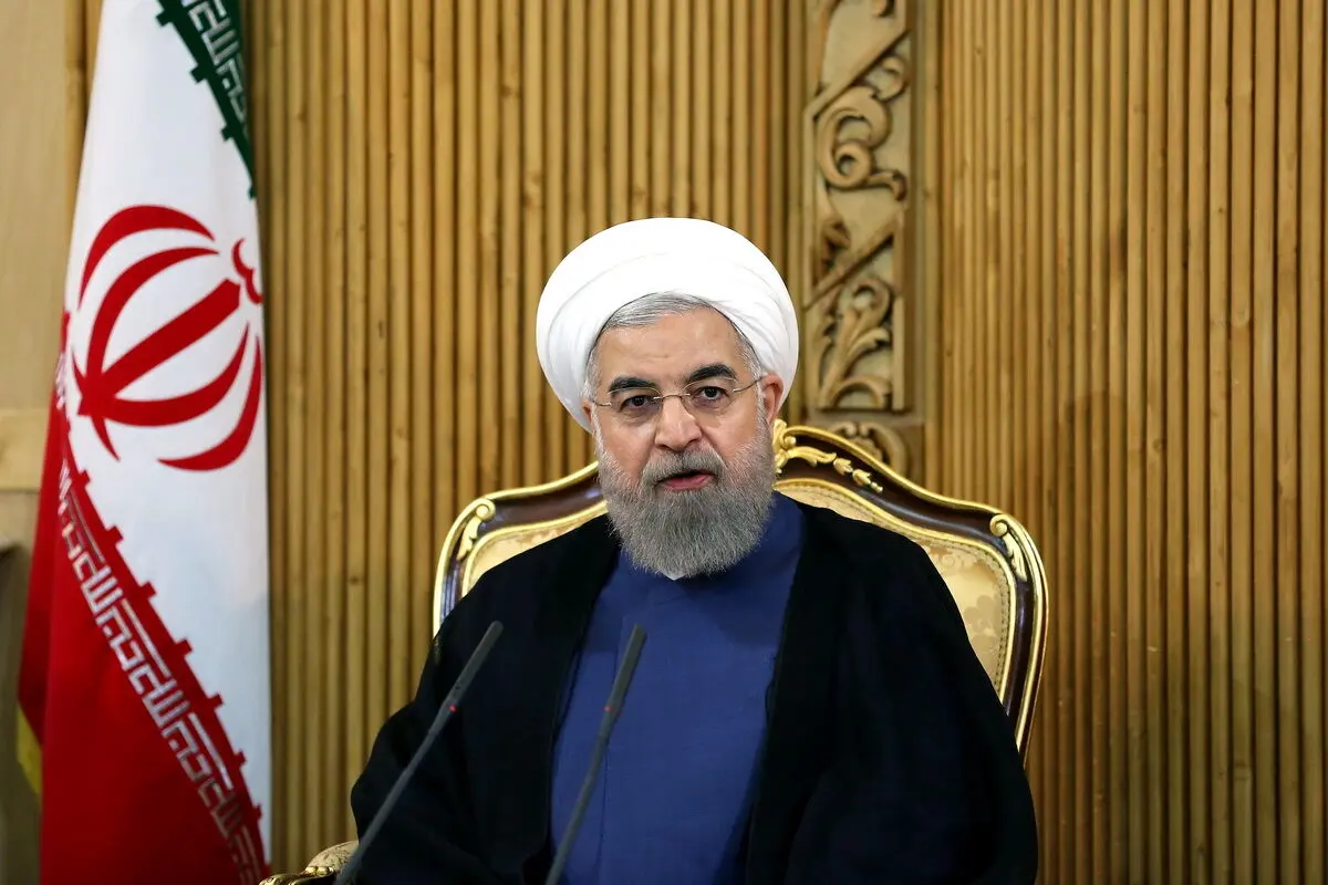 استقبال رسمی رییس جمهور قرقیزستان از روحانی 