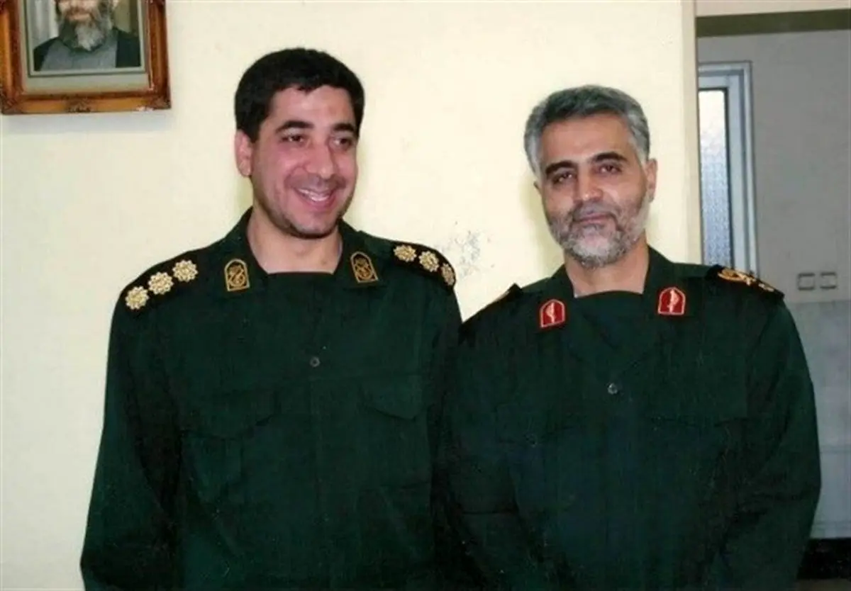 نامه جانکاه حاج قاسم خطاب به یارهمیشگی خود شهید پورجعفری