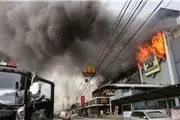 تقدیر از آتش‌نشانان خیابان ولیعصر/ عکس