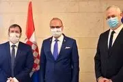 رایزنی ضد ایرانی وزیر جنگ صهیونیست‌ها با وزیر خارجه کرواسی