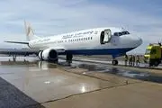 سانحه ترکیدن تایر بوئینگ 737 پرواز مشهد به اردبیل /فیلم 