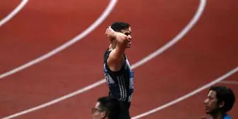 غیبت تفتیان در فینال ۱۰۰ متر آسیا
