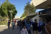اتفاقی عجیب در محوطه ورزشگاه آزادی