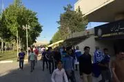 اتفاقی عجیب در محوطه ورزشگاه آزادی