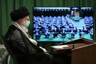 ارتباط تصویری نمایندگان مجلس با رهبر