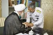 تصویری از دیدار امیر سیاری با آیت‌الله جنتی