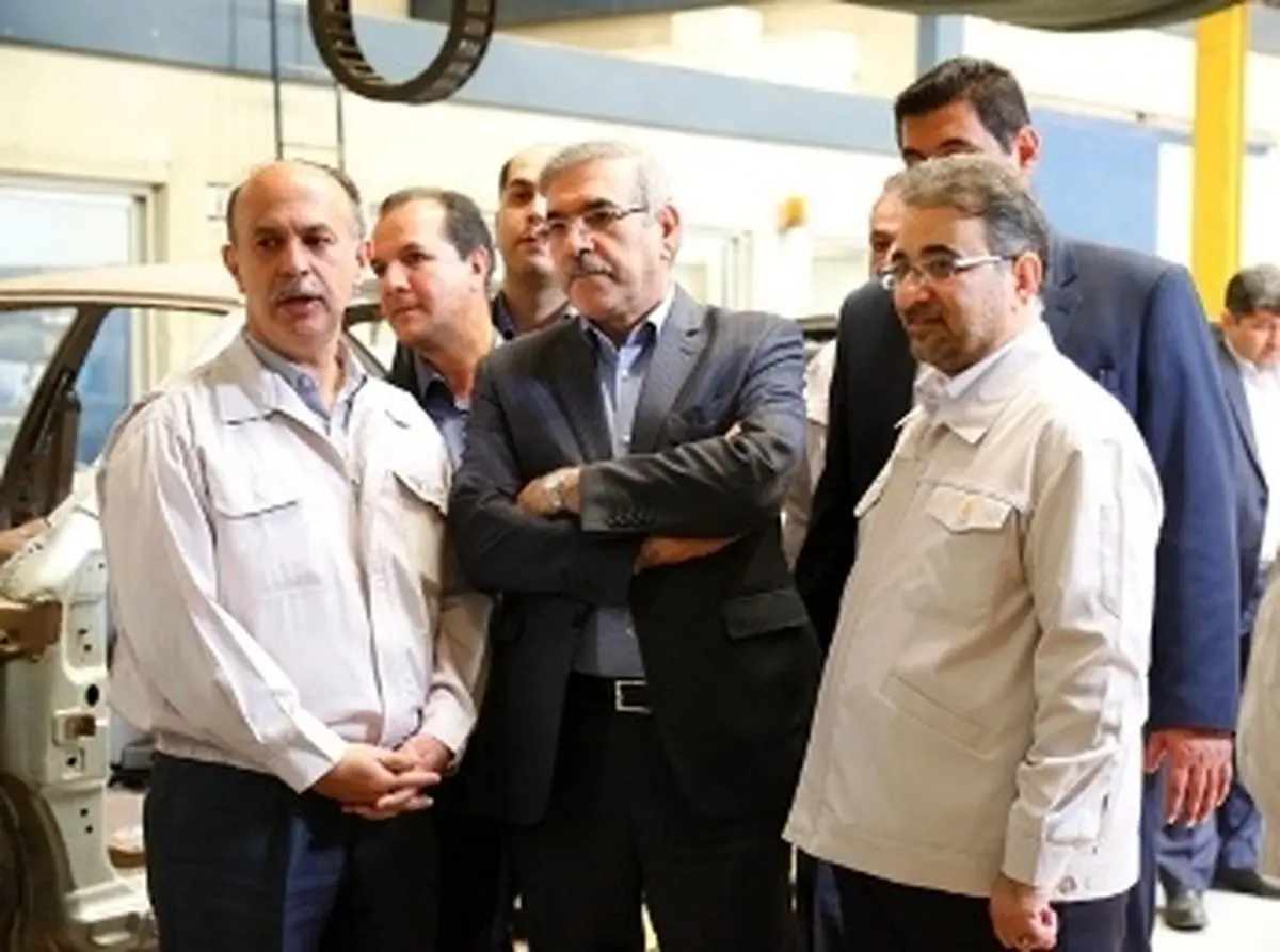 بازدید معاون کل نهاد ریاست جمهوری از سایپا