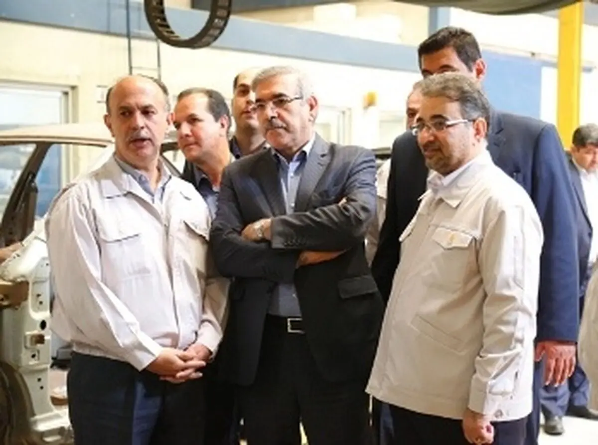 بازدید معاون کل نهاد ریاست جمهوری از سایپا